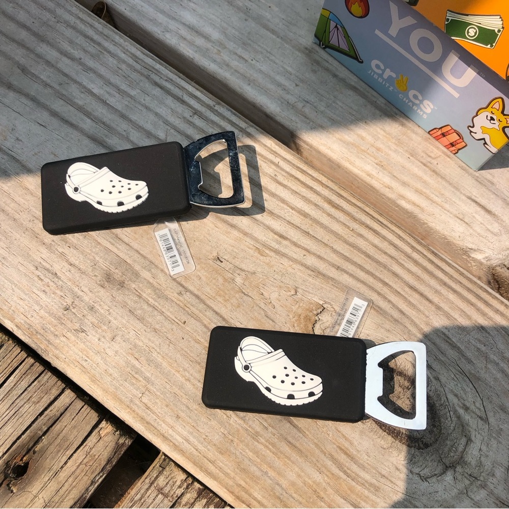 CROCS Jibbitz Bottle Opener 2 Shoe Charms